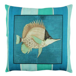 Perna decorativa, A12555, 43x43 cm, 50% Bumbac / 50% Poliester, Multicolor
