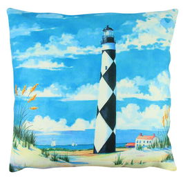 Perna decorativa, A12562, 43x43 cm, 50% Bumbac / 50% Poliester, Multicolor