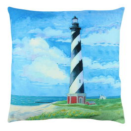 Perna decorativa, A12564, 43x43 cm, 50% Bumbac / 50% Poliester, Multicolor