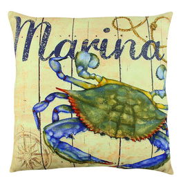 Perna decorativa, A12571, 43x43 cm, 50% Bumbac / 50% Poliester, Multicolor