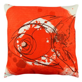 Perna decorativa, A12572, 43x43 cm, 50% Bumbac / 50% Poliester, Multicolor