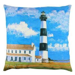 Perna decorativa, A12576, 43x43 cm, 50% Bumbac / 50% Poliester, Multicolor