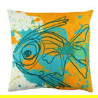 Perna decorativa, A12577, 43x43 cm, 50% Bumbac / 50% Poliester, Multicolor