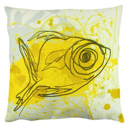 Perna decorativa, A12584, 43x43 cm, 50% Bumbac / 50% Poliester, Multicolor