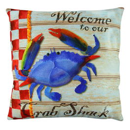 Perna decorativa, A12603, 43x43 cm, 50% Bumbac / 50% Poliester, Multicolor
