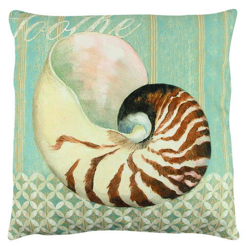 Perna decorativa, A12604, 43x43 cm, 50% Bumbac / 50% Poliester, Multicolor