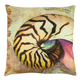 Perna decorativa, A12605, 43x43 cm, 50% Bumbac / 50% Poliester, Multicolor