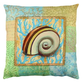 Perna decorativa, A12613, 43x43 cm, 50% Bumbac / 50% Poliester, Multicolor