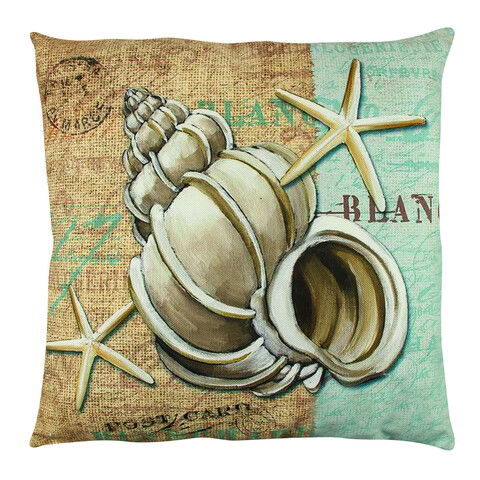 Perna decorativa, A12614, 43x43 cm, 50% Bumbac / 50% Poliester, Multicolor