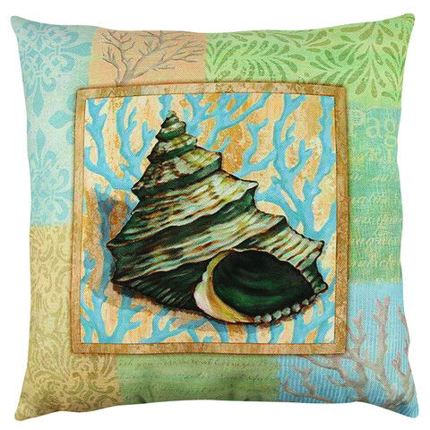 Perna decorativa, A12623, 43x43 cm, 50% Bumbac / 50% Poliester, Multicolor