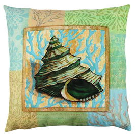 Perna decorativa, A12623, 43x43 cm, 50% Bumbac / 50% Poliester, Multicolor