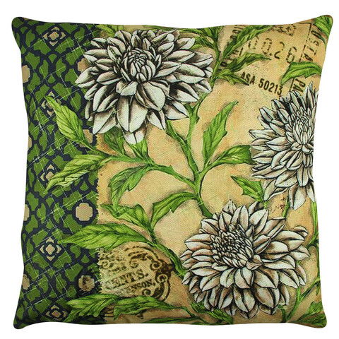 Perna decorativa, A12622, 43x43 cm, 50% Bumbac / 50% Poliester, Multicolor