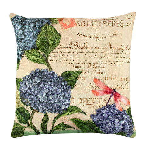 Perna decorativa, A12628, 43x43 cm, 50% Bumbac / 50% Poliester, Multicolor
