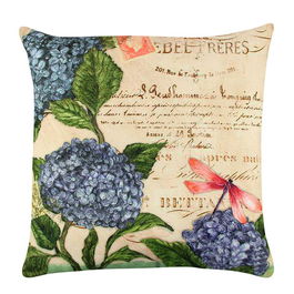 Perna decorativa, A12628, 43x43 cm, 50% Bumbac / 50% Poliester, Multicolor