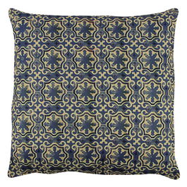 Perna decorativa, A12637, 43x43 cm, 50% Bumbac / 50% Poliester, Multicolor