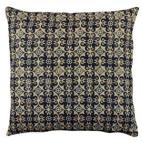 Perna decorativa, A12638, 43x43 cm, 50% Bumbac / 50% Poliester, Multicolor