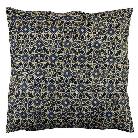 Perna decorativa, A12640, 43x43 cm, 50% Bumbac / 50% Poliester, Multicolor
