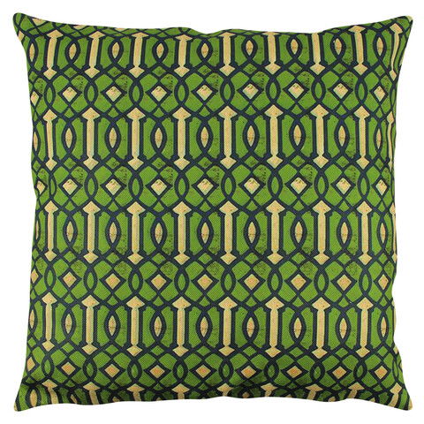 Perna decorativa, A12641, 43x43 cm, 50% Bumbac / 50% Poliester, Multicolor