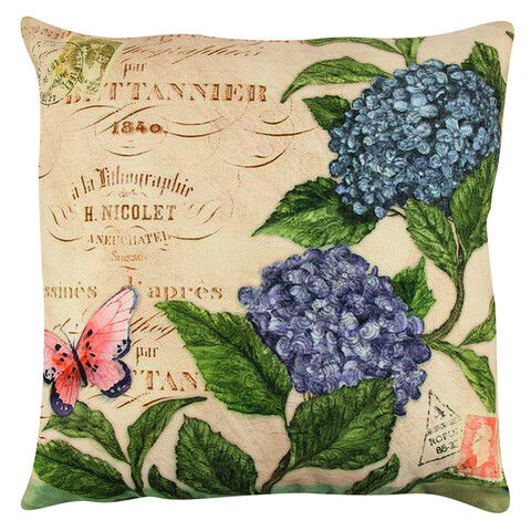Perna decorativa, A12642, 43x43 cm, 50% Bumbac / 50% Poliester, Multicolor