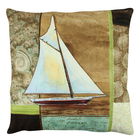 Perna decorativa, A12647, 43x43 cm, 50% Bumbac / 50% Poliester, Multicolor