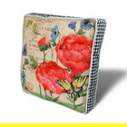 Perna decorativa, YM1036, 42x42 cm, 50% Bumbac / 50% Poliester, Multicolor
