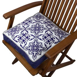 Perna decorativa, YM1296, 42x42 cm, 50% Bumbac / 50% Poliester, Multicolor