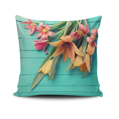 Husa de perna, NKLF-236, 43x43 cm, 50% Bumbac / 50% Poliester, Multicolor