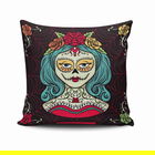 Husa de perna, NKLF-324, 43x43 cm, 50% Bumbac / 50% Poliester, Multicolor