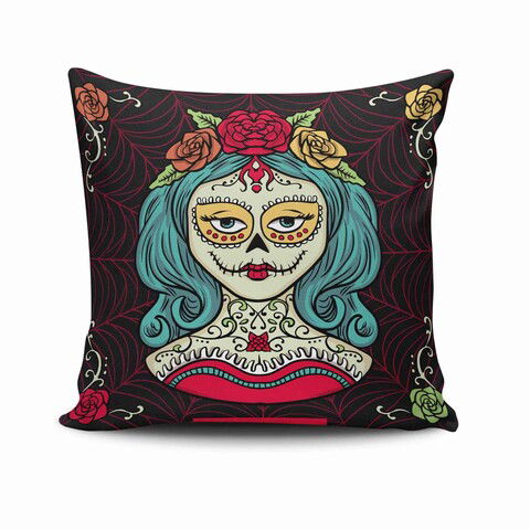 Husa de perna, NKLF-324, 43x43 cm, 50% Bumbac / 50% Poliester, Multicolor