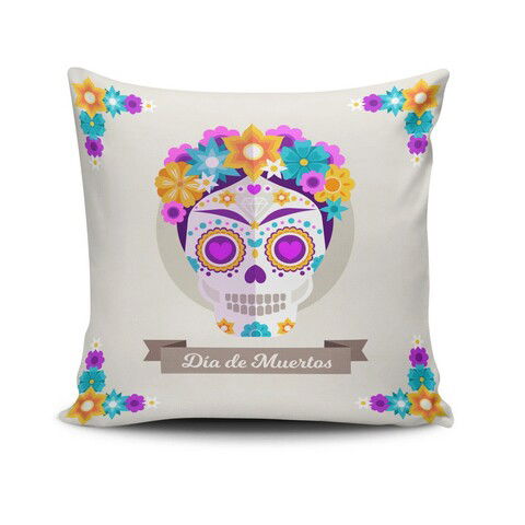 Husa de perna, NKLF-366, 43x43 cm, 50% Bumbac / 50% Poliester, Multicolor