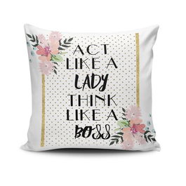 Husa de perna, NKLF-380, 43x43 cm, 50% Bumbac / 50% Poliester, Multicolor
