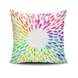 Husa de perna, NKLF-390, 43x43 cm, 50% Bumbac / 50% Poliester, Multicolor