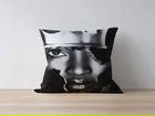 Husa de perna, a1034, 43x43 cm, 50% Bumbac / 50% Poliester, Multicolor
