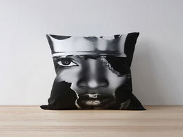 Husa de perna, a1034, 43x43 cm, 50% Bumbac / 50% Poliester, Multicolor