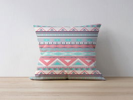 Husa de perna, a1067, 43x43 cm, 50% Bumbac / 50% Poliester, Multicolor