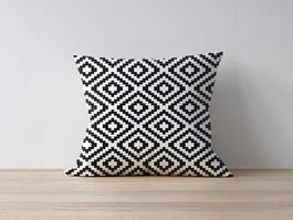 Husa de perna, a1110, 43x43 cm, 50% Bumbac / 50% Poliester, Multicolor