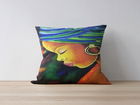 Husa de perna, a1142, 43x43 cm, 50% Bumbac / 50% Poliester, Multicolor