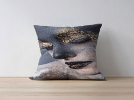 Husa de perna, a1181, 43x43 cm, 50% Bumbac / 50% Poliester, Multicolor