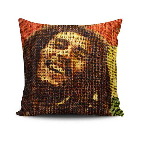 Husa de perna, JKRLNT-2, 43x43 cm, 50% Bumbac / 50% Poliester, Multicolor