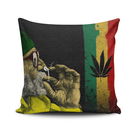 Husa de perna, JKRLNT-10, 43x43 cm, 50% Bumbac / 50% Poliester, Multicolor