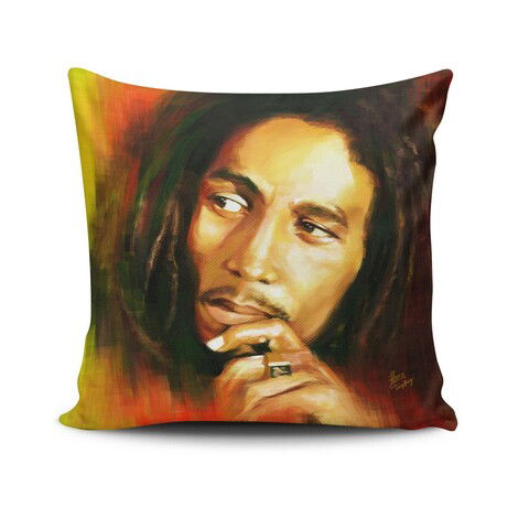 Husa de perna, JKRLNT-7, 43x43 cm, 50% Bumbac / 50% Poliester, Multicolor