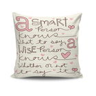 Husa de perna, NKRLNT-002, 43x43 cm, 50% Bumbac / 50% Poliester, Multicolor