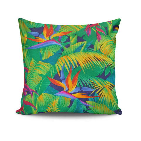 Husa de perna, KRLNTHW-5, 43x43 cm, 50% Bumbac / 50% Poliester, Multicolor