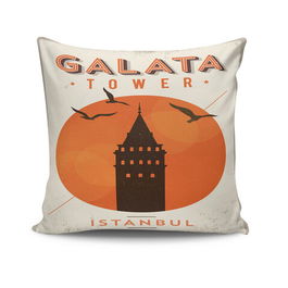 Husa de perna, NKRLNT-020, 43x43 cm, 50% Bumbac / 50% Poliester, Multicolor