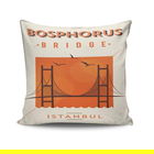 Husa de perna, NKRLNT-022, 43x43 cm, 50% Bumbac / 50% Poliester, Multicolor