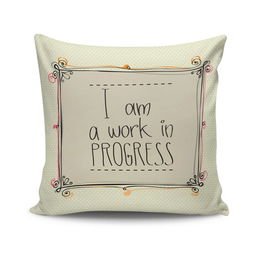 Husa de perna, NKRLNT-032, 43x43 cm, 50% Bumbac / 50% Poliester, Multicolor
