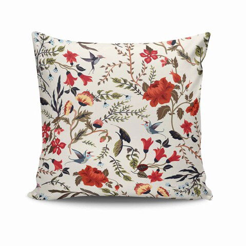 Husa de perna, NKRLNT-053, 43x43 cm, 50% Bumbac / 50% Poliester, Multicolor