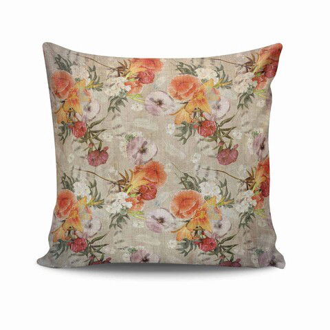 Husa de perna, NKRLNT-061, 43x43 cm, 50% Bumbac / 50% Poliester, Multicolor