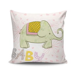 Husa de perna, NKRLNT-070, 43x43 cm, 50% Bumbac / 50% Poliester, Multicolor