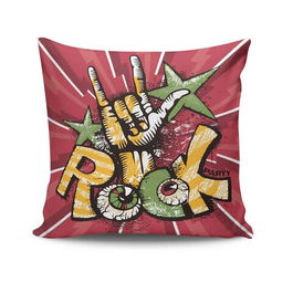Husa de perna, NKRLNT-072, 43x43 cm, 50% Bumbac / 50% Poliester, Multicolor